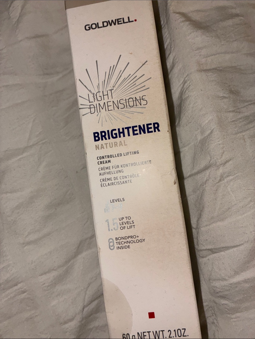 Goldwell LightDimensions Brightener Cream - Natural (White)
